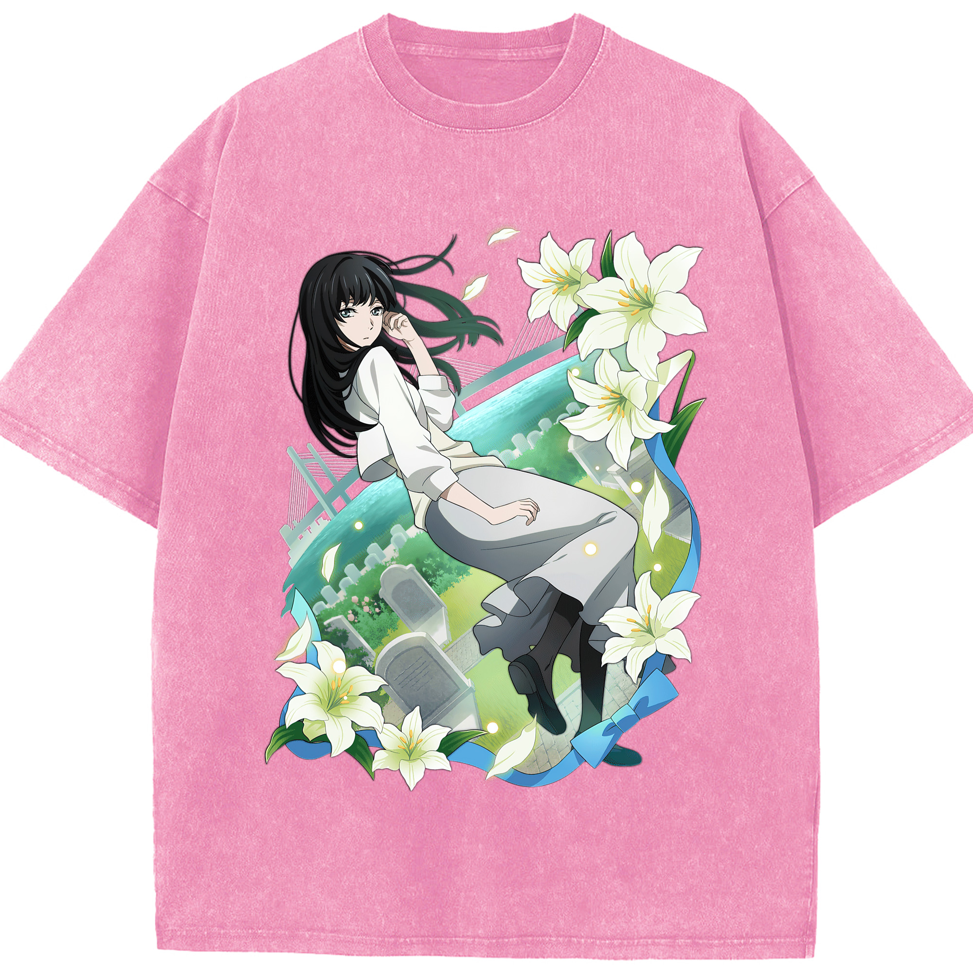 （画像用） 文豪ストレイドッグス Bungo Stray Dogs 綿100% ヴィンテージ風 半袖Tシャツ（フロントプリント）